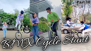 BMX Cycle Stunt  New bmx cycle stunt tik tok video  BMXCycleStunt​​ [upl. by Straus149]