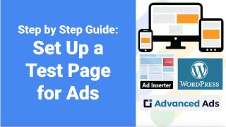 Setup a Test Page for Ads  Target Ads to Specific URL or Page [upl. by Fugazy]