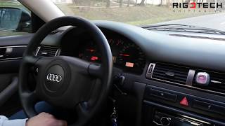 Audi A6 19 TDI tuning 110le 1999 quotLentről is jó márquot Rigotech Chiptuning referencia videó [upl. by Tebor]