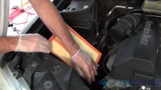 Air Filter Replacement MercedesBenz ML 19982005 [upl. by Lucchesi730]