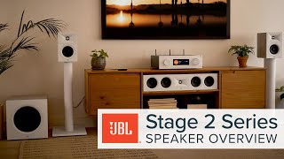 JBL Stage 2 Series Speaker Overview  Home Theater Speakers for the Next Generation [upl. by Susie432]