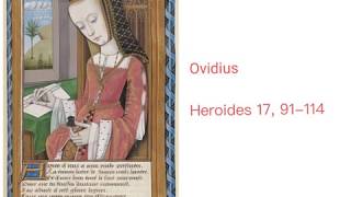 Ovidius heroides 17 91114 Helena aan Paris [upl. by Garate14]