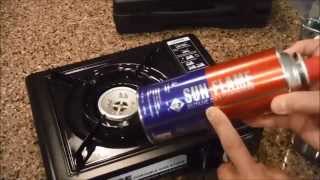 How to use a portable butane stove [upl. by Obla597]