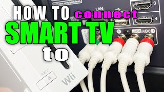 Connect Wii to Smart tv Component setup 2022 [upl. by Catarina625]