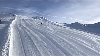 Kaiserwetter zum Skifahren Nauders im Winter 2018 [upl. by Cthrine829]