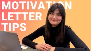 How to Write a Motivation Letter for University and Get SCHOLARSHIP  7 TIPS  PART 1 [upl. by Ramraj]