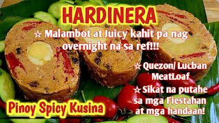 How to Make Hardinera  How to Make Lucban Meatloaf  Malambot Kahit nag Overnight pa sa Ref [upl. by Armilla]