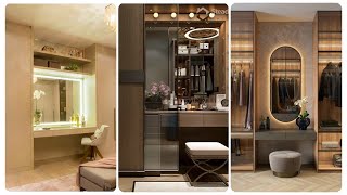 Clever Ideas for Wardrobe Design with Dressing Tables for Your Bedrooms  Mirror Cupboard  Cabinet [upl. by Aniloj378]