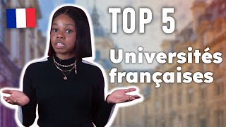 Les 5 meilleures universités françaises  TOP 5 [upl. by Ronile515]