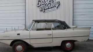 1964 Amphicar 770 Local Original Owner offered by Gas Monkey Garage [upl. by Yamauchi903]