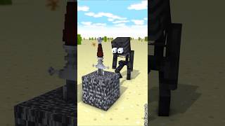 Zombie Becomes Herobrine in King Arthurs Sword Challenge ⚡⌚ Transform Watch gta minecraft [upl. by Iarahs]