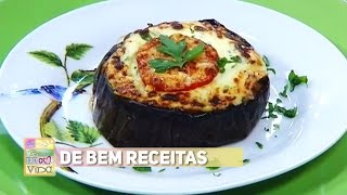 Aprenda como se faz uma deliciosa Berinjela Recheada [upl. by Toblat75]