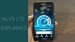 4G vs LTE Explained [upl. by Nahij]