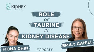 Taurine What is it amp It’s Link with Kidney Disease  Taurine Benefits amp Uses  ft Emily Cahill [upl. by Glogau]