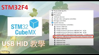 STM32 USB HID 完整教學  STM32 USB device custom HID class hands on [upl. by Katuscha534]