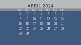 Agenda Fiscal abril de 2024 [upl. by Edee]