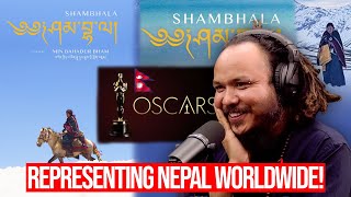 Min Bham on Representing NEPAL at the Oscars with SHAMBHALA [upl. by Aniad]