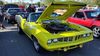 1971 Plymouth Cuda Convertible with a 3404 Speed  walk around [upl. by Ssyla]