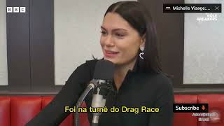 Michelle Visage and Jessie J Talk About Disagreement on Drag Race Tour Legendado [upl. by Annalla]