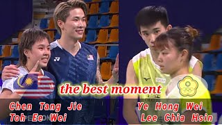 Badminton Chen Tang JieToh Ee Wei MAS vs TPE Ye Hong WeiLee Chia Hsin Final [upl. by Irehc]