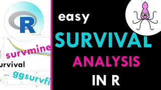 COMPLETE SURVIVAL ANALYSIS tutorial in R KaplanMeier Cox regression Forest Plots [upl. by Llenreb512]