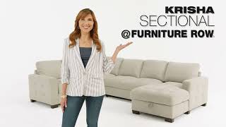 Bring Style and Comfort Into Your Home With the Krisha From Furniture Row [upl. by Niels]