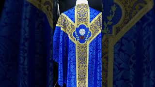 Chasuble x Blue Fairford Brocade 💙 [upl. by Cigam]