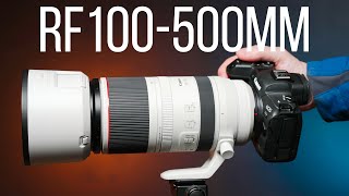 Canon RF100500mm f45f71 Hands On Review in 4k  Awesome telephoto zoom [upl. by Takara]