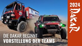 Inside Dakar 2024 die Rally beginnt und die Teams stellen sich vor [upl. by Claiborne366]