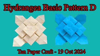 Tutorial ke29  Tessellation Flower Basic Hydrangea pattern D [upl. by Rudelson]