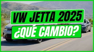 VW Jetta 2025  ¿Que cambios tendrá [upl. by Snehpets]