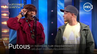 Ansa Kynttilä feat Pikku G – Me ollaan nuoriso  Putous 9 kausi  MTV3 [upl. by Florinda]