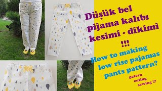 Pijama Kalıbı  Kesimi  Dikimi  Modeli  Tasarım  Kalıp  Modelistlik [upl. by Pirbhai108]