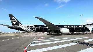 Air New Zealand  Boeing 777300ER All Blacks Livery [upl. by Uchish150]