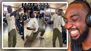 WHY YOU SHOULD NEVER GET IN A DANCE BATTLE WITH A SOUTH AFRICAN 🇿🇦STUDENT  THEBOYFROMOJO REACTS 🔥🔥 [upl. by Ailugram739]