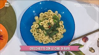 Orecchiette con le cime di rapa  È sempre mezzogiorno 17112021 [upl. by Anikahs]