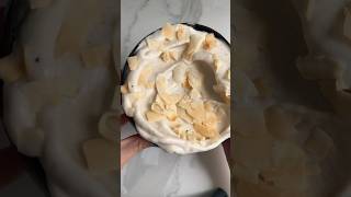 Vegan Vanilla Soft Serve  Pregnancy Smoothies Coconut 🥥 shorts [upl. by Stuppy]