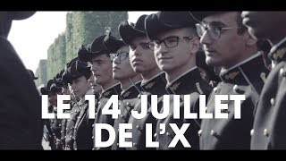 Le défilé des élèves polytechniciens  Bastille Day Parade [upl. by Yellac]