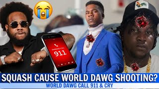 Squash Diss Plumpy Boss LEAKED 911 Phone Call From World Dawg Squash 6ix Boss Blame For World Dawg [upl. by Kleon]