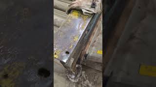 Fixing a destroyed conveyor fabrication ytshorts shorts manufacturing welding [upl. by Palmer]