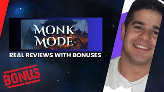 PLR Monk Mode Review  Four Bonuses Worth 1297 [upl. by Lyrrad970]