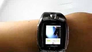 M810 M801 WATCH MOBILE PHONE CAMERA TRIBAND [upl. by Sammons]