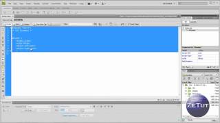 Dreamweaver Tutorial  HTML and CSS Website  Layout [upl. by Enidan]