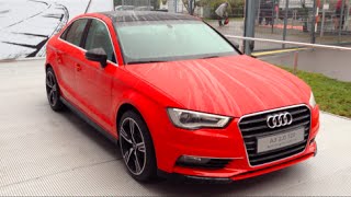 Audi A3 Limousine 20 TDI 2014 In detail review walkaround Exterior [upl. by Bertrand]