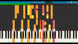 My Friends  Sweeney Todd The Demon Barber of Fleet Street Synthesia Piano Tutorial [upl. by Corty931]