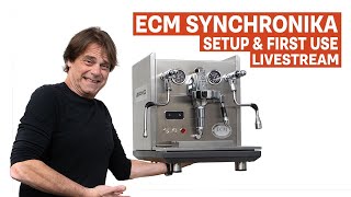 ECM Synchronika Unboxing Startup amp First Use [upl. by Gilles403]