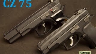 CZ 75 Full Size and Compact 9mm Pistol Comparison [upl. by Aleacem66]