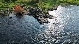 Veazie Salmon Club Veazie Maine Cinematic Drone Footage [upl. by Hamer]