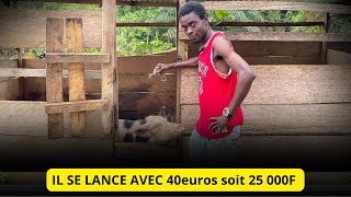 Il lance son business dAgronomie avec 40euros soit 25000F [upl. by Bernt77]