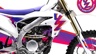 Yamaha Yz250f 2025 2025 Yz125 Yamaha 50th Anniversary Edition 2025 [upl. by Bettina]